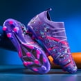 thumbnail image 3 of OnyxTrek Soccer Cleats for Mens Womens Indoor Turf Soccer Shoes Youth AG TF Training Football Boots Unisex, 3 of 9
