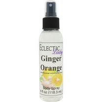 Ginger Orange Body Spray, Eclectic Lady, Hydrating Mist, Unisex, 4 oz