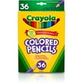 thumbnail image 2 of Crayola Short Barrel Colored Woodcase Pencils, 33 Mm, 36 Assorted Colors, 2 of 5