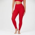 thumbnail image 3 of YITTY Active Women's UltraLuxe High-Waist Legging, Athleisure, 4-Way-Stretch, Heated Red, 4X, Short, 3 of 7