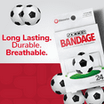 thumbnail image 3 of BioSwiss Bandages, Soccer Ball Shaped Self Adhesive Bandage, Latex Free Sterile Wound Care, Fun First Aid Kit Supplies for Kids and Adults, 24 Count, 3 of 7