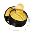thumbnail image 2 of Pure Natural Golden Eye Masks - Moisturize, Refine Pores, Firm Skin, Reduce Fine Lines, Dark Circles & Puffiness, 2 of 5