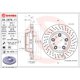 thumbnail image 2 of Discos de freno VENTILADOS BREMBO 911 2009 al 2012 Porsche H6 3.6L traseros, 2 of 5