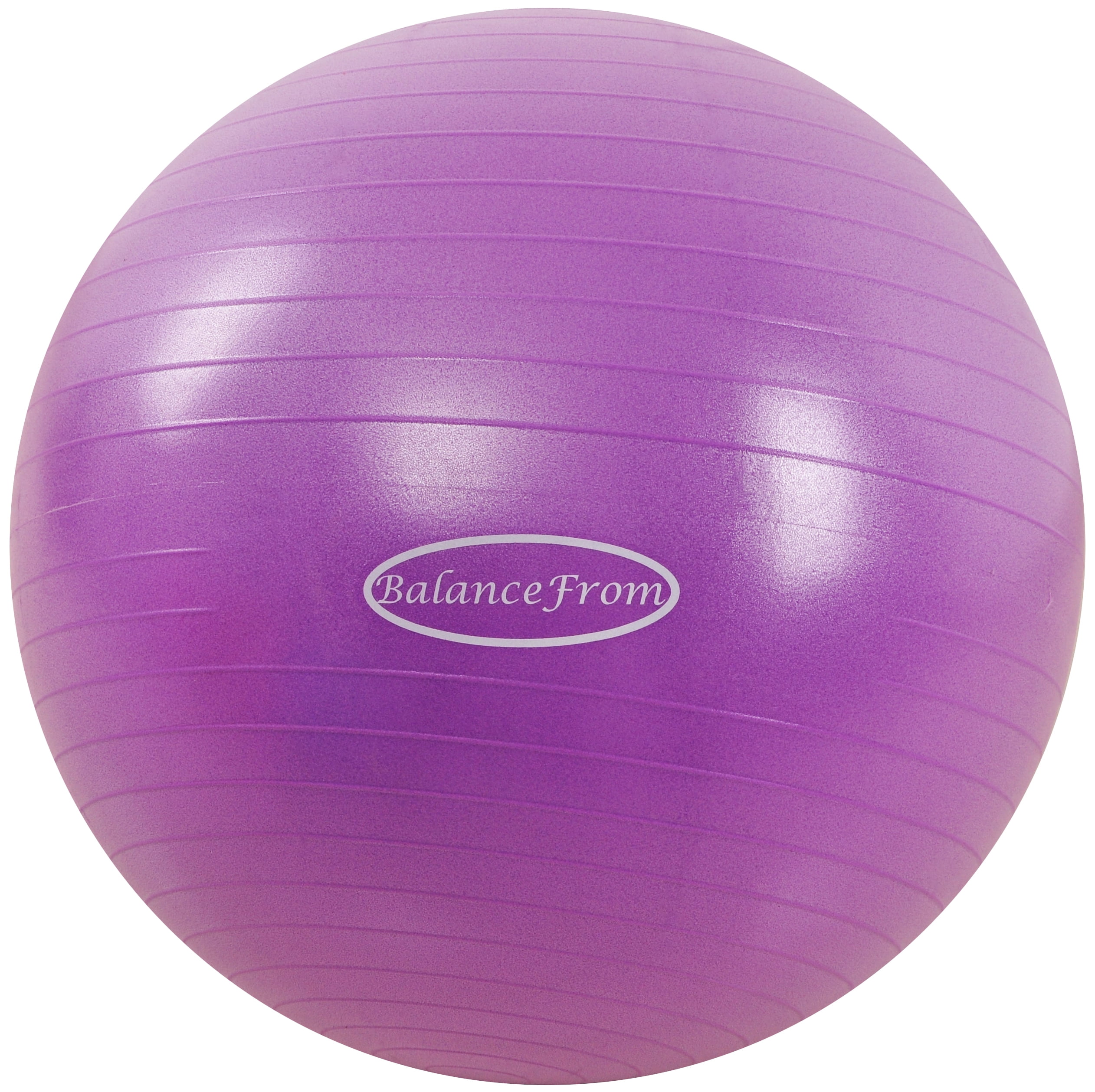 2,000-Pound Capacity BalanceFrom Anti-Burst and Slip Resistant Exercise Ball Yoga Ball Fitness Ball Birthing Ball with Quick Pump 