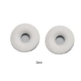 thumbnail image 4 of VONKY 2pcs Cover Ear Cushion Soft Comfortable Skin-Friendly Earmuffs Sponge Leather Protection Computer Sleeve Headset White, 4 of 6
