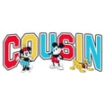 thumbnail image 2 of Women's Mickey & Friends Cousin Collegiate Graphic T-Shirt, 2 of 4