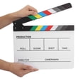 thumbnail image 1 of Film Cut Prop, Director Scene Clapperboard Easy Operation Light Weight  For Decor For Advertisement For Background, 1 of 8