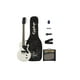thumbnail image 1 of Epiphone Paquete de Guitarra Eléctrica Les Paul Junior Billie Joe Armstrong Blanco Clásico, 1 of 12