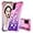 Pink, variant on Case for Samsung Galaxy S20, Galaxy S20 Case Liquid Cute Clear Glitter Heavy Duty Shockproof Back Cover Soft TPU Protective for Girls Women Phone Case for Samsung Galaxy S20 Gradient Purple