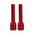 thumbnail image 1 of 2Pcs Car Truck Aluminum Interior Door Lock Knob Pins Cover Red, 1 of 5