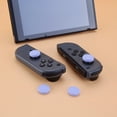 thumbnail image 6 of PlayVital Silicone Joystick Caps for Nintendo Switch, Switch Lite & OLED – Thumb Grip Covers, Light Violet, 6 of 8