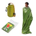 thumbnail image 4 of Bivy Sack Colchoneta de dormir portátil Edredón Película de aluminio PE Equipo para acampar al aire libre Ndcxsfigh Para Estrenar, 4 of 7
