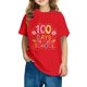 thumbnail image 1 of Fiudx Camiseta para Niños, Blusa Escolar de Tela Suave, Blusa Informal Cuello Redondo, Camisa de Verano de Manga Corta, Atuendo Diario, Moda para Niños y Niñas, 95 % Poliéster., 1 of 6