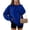 BlueA&13^0710Q, variant on Crew Neck Sweatshirts Women Oversized Women's Long Sleeve Shirts Casual Fall Winter Soft Trendy Womens Pullover Tops Orange L