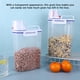 thumbnail image 2 of Bewildely Caja de almacenamiento de alimentos transparente para el hogar, organizador de granos de café y arroz a prueba de polvo, caja de granos de gran Almacenamiento y organización del hogar Bewildely HA067911-01, 2 of 6