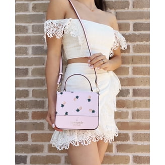 Kate Spade KA766 Carey Medium Flap Shoulder Bag IN pink - Walmart.com