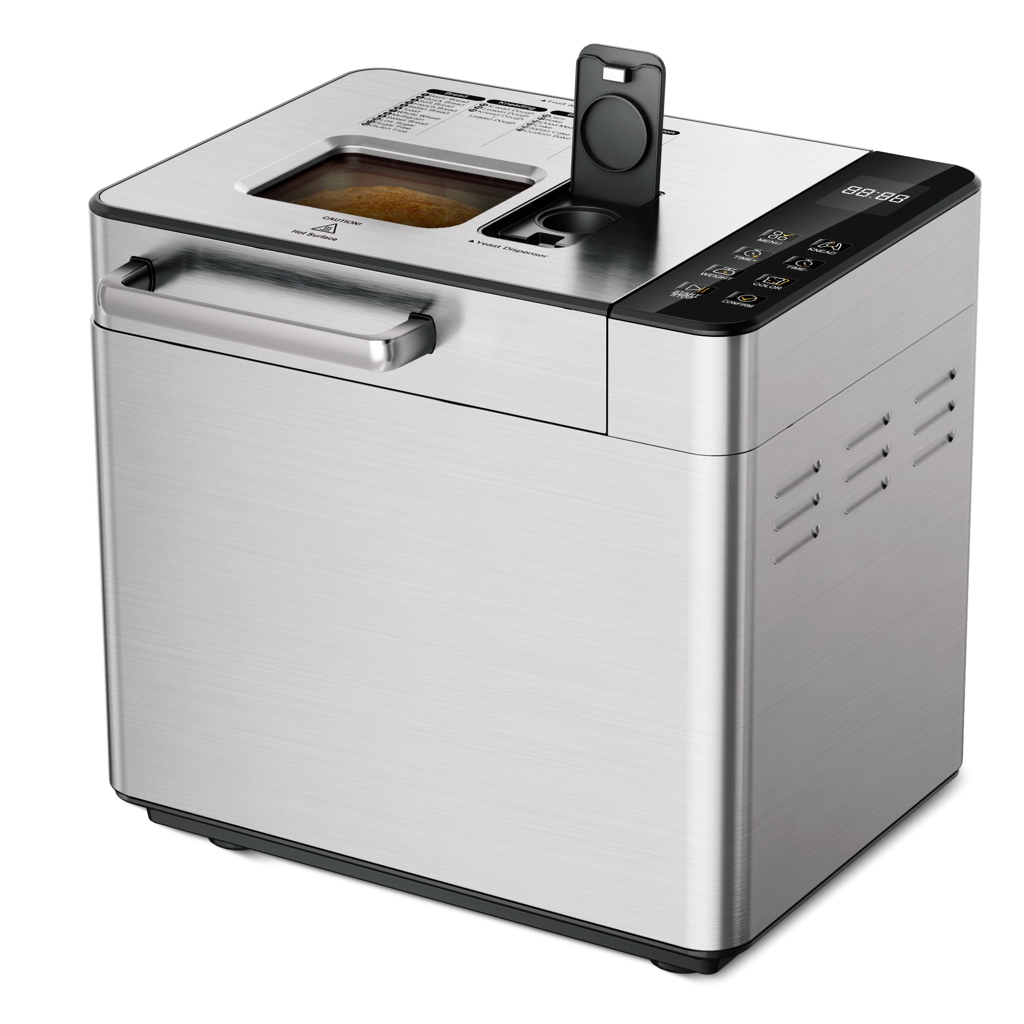 Maker's様 SIMZLIFE, Bread Maker, 2LB Fully Automatic with Auto Dispenser