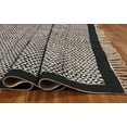 thumbnail image 6 of Casavani Handmade Cotton Area Rugs for Kitchen Yoga Mats, Black 3x5 feet, 6 of 6