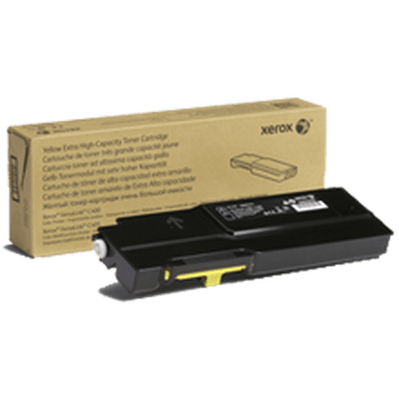 Nouvelle Cartouche de Toner Laser XEROX 106R03525 d'Origine Extra-Haut Rendement Jaune pour XEROX Versalink C400