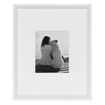 thumbnail image 2 of Kate and Laurel Calter Modern Wall Picture Frame Set, White 16x20 matted to 8x10, Pack of 3, Portrait Photo Frames for Wall Display, 2 of 6