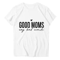 thumbnail image 5 of Pntutb T-Shirt à Col Rond Imprimé à Manches Courtes pour Femmes, Mode, Décontracté, Coupe Ample, Hauts, 5 of 5