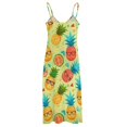 thumbnail image 5 of Lunarable Pineapple Sleeveless Dress for Women Clothing Female Women's Summer Skirt, 5 of 7