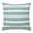 Aqua, variant on Throw Pillow Covers, Green Grey Stripe Decorative Throw Pillow Covers 18x18 Inch, Minimalist Farmhouse Striped Square Linen Pillow Cases for Couch/Living Room/Sofa