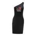 thumbnail image 3 of Vestido de verano con hombros descubiertos para mujer, disfraz de adolescente, vestido de verano para fiesta de viaje , SG, 3 of 7