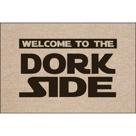 High Cotton Welcome Doormats Welcome To The Dork Side Walmart Com