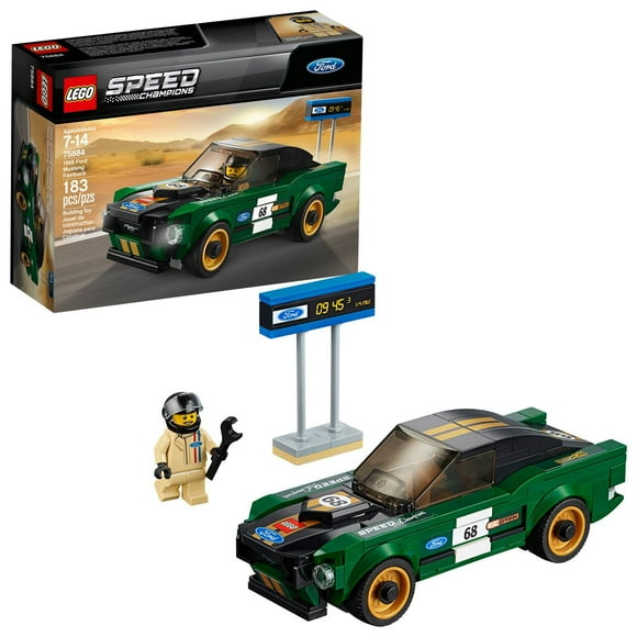 LEGO Speed Champions 1968 Ford Mustang Fastback 75884 Building Kit (183 Piece)
