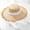 White, variant on Summer Wide Brim Sun Hat For Women Adjustable Straw Beach Hat Vacation Accessory For Travel And Outdoor Activities Cool Hiking Clothes My Fair Lady Hat Women Hat Stylish Sombrero Impermeable Gardening