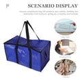 thumbnail image 3 of PAMINGONO Sacs de Rangement pour Placard Conteneur de Couvertures Résistant à l'Humidité Bleu 1Pcs Gain de Place Rangement sous-Sol, 3 of 6