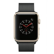 Apple Watch Series 2 - 38mm, WiFi - Gold with Black Milanese Loop - Scratch & Dent