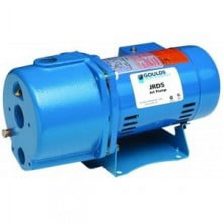 Goulds JRD7, Convertible Jet Pump, JRD Series, 3/4 HP, 115/230 Volts, 1 Phase, 1-1/4" NPT Suction, 1" NPT Discharge, Cast Iron Body