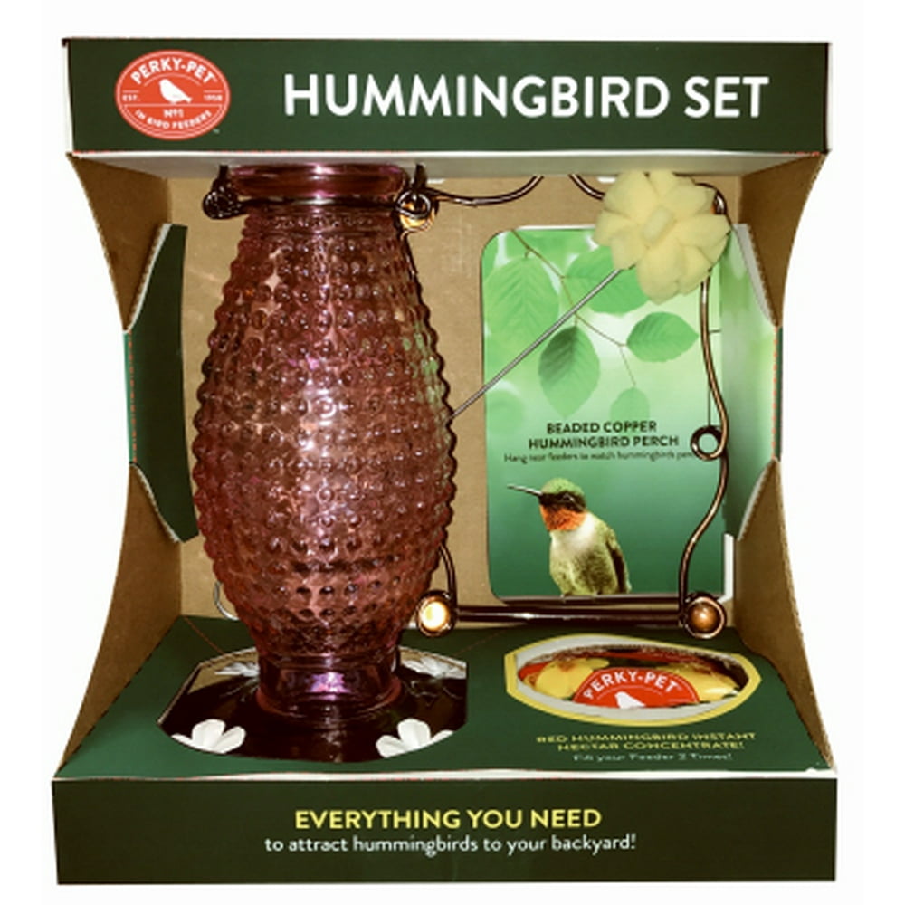Hummingbird Feeder Set