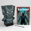 Pulp Heroes Snap Bots Pull Back Marvel 3D Figure: Black Panther