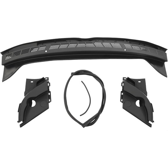 Windshield Cowl Cover 2pcs Wiper Arm Trim Cover Panel Windshield Wiper Cover Kit Wiper Cover Panel Kit for Honda Civic 2006-2011