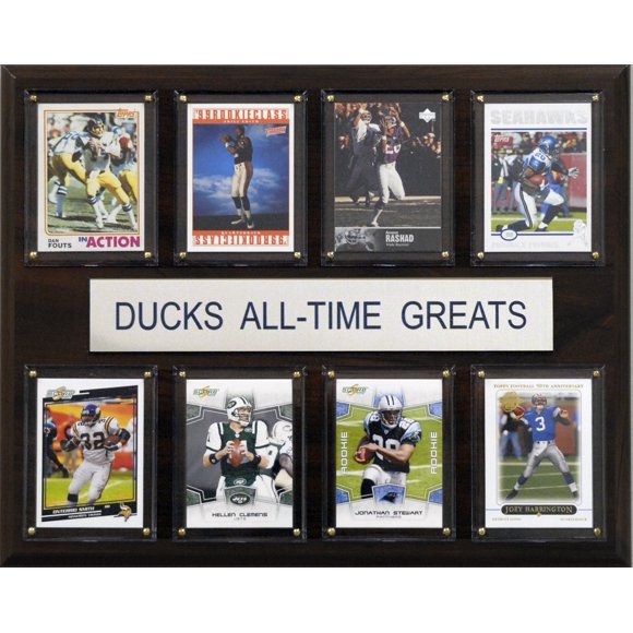 Placa coleccionable C&I Football Oregon Ducks Greats de la NCAA