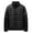 Black, variant on Zpanxa Winter Jackets for Men Warm Zipper Puffer Jacket Long Sleeve Cotton Padded Coat with Pockets Gray M