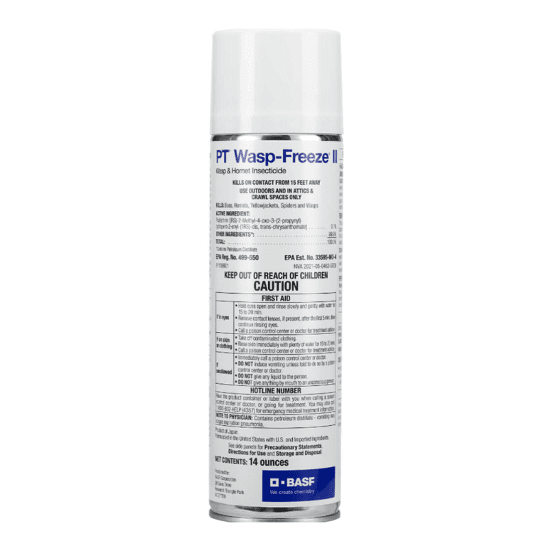 BASF Wasp Freeze II, Hornets, Yellow Jackets, Bees, Insecticide