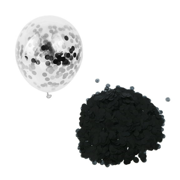 FESTFENDS Wedding Table Confetti Black Plastic Confetti 1 Set Party Decorations