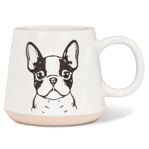Oversized Mug with Boston Terrier