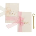 thumbnail image 1 of 2pcs Delicate Wedding Vow Cards Wedding Vow Books Wedding Vow Brochures, 1 of 6