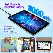 Android 14 Tablet 10 inch 128GB ROM 8GB RAM Google GMS Computer Tablet,8000mAh,Wifi, Bluetooth