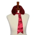 thumbnail image 5 of BASICO WOMEN NECKERCHIEF WITH RIBBON AND FAUX FUR COLLAR SCARF, 5 of 6