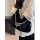 thumbnail image 2 of Bolso de ante de gran capacidad retro de otoño/invierno para mujer, nuevo bolso cruzado de moda, bolso de hombro tipo cubo, 2023, 2 of 5