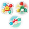 thumbnail image 1 of Hweilai Suction cup spinning fidget spinner toy, 1 of 5