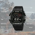 thumbnail image 6 of SKMEI Men's Sports Watch, Waterproof Watch with Date Stopwatch Countdown Timer Alarm LED Function TPU Strap, Watch for Men Wristwatch, 6 of 9