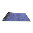 thumbnail image 2 of Ahgly Company Indoor Square Oriental Blue Traditional Area Rugs, 8' Square, 2 of 4