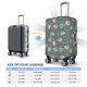 thumbnail image 4 of Fotbe Hedgehogs and Flowers Funda Protectora para Equipaje, Antirrayones y Resistente a la Suciedad, Compatible con Maletas de 18 a 32 Pulgadas-Large, 4 of 7